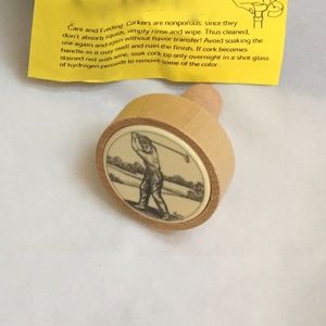 Bottle Cork Stopper “The Corker” Golf  Falbrecht
